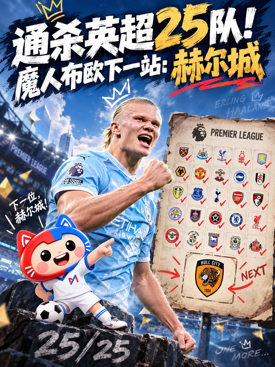 通杀英超25队！魔人布欧“进球地图”又点亮一块